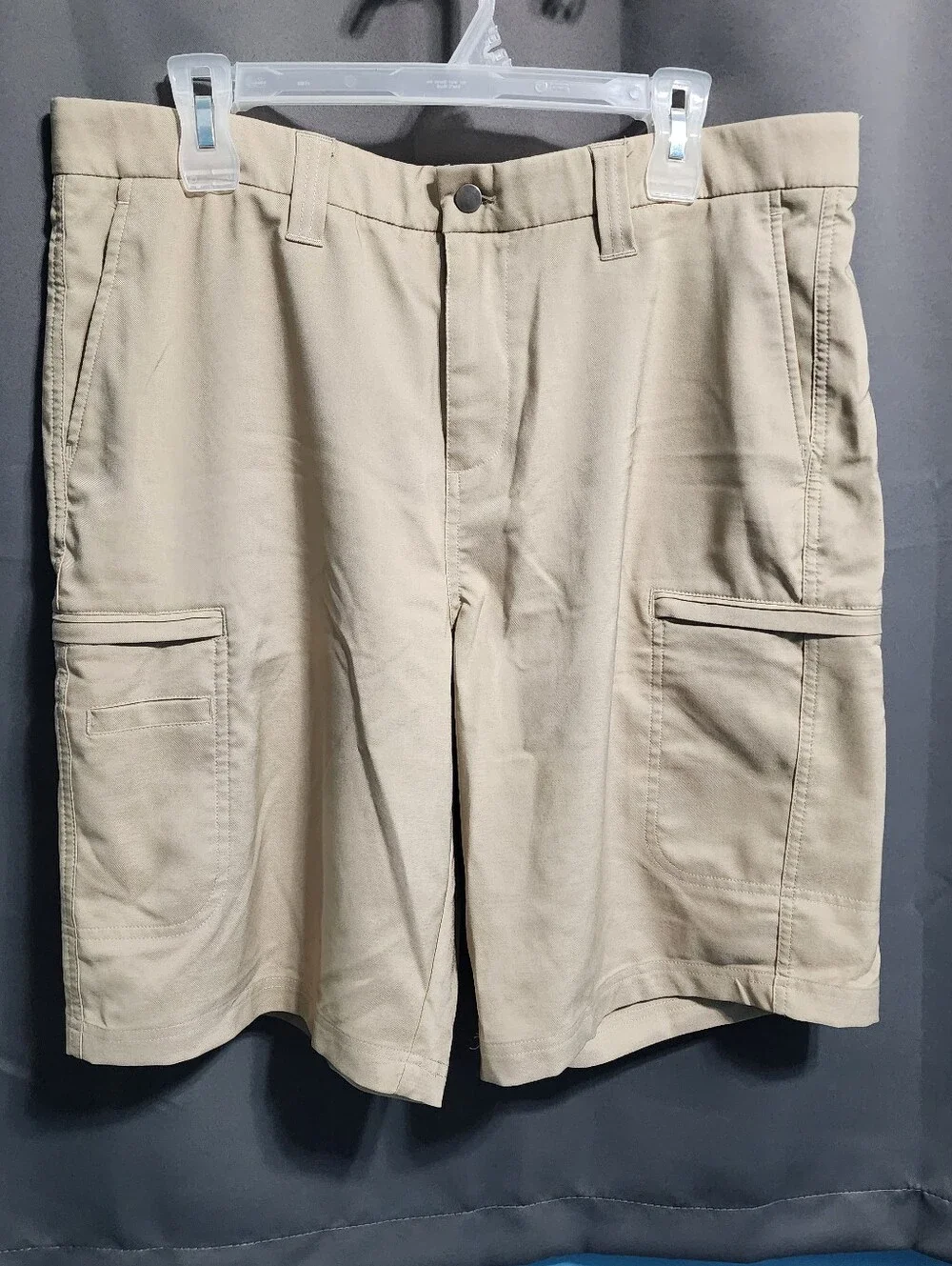 George Mens Khaki Cargo Pants Size 36